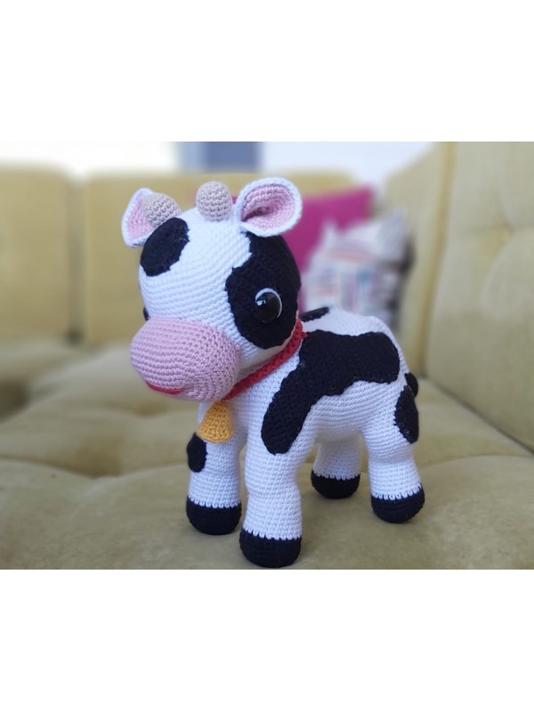 Amigurimi İnek Sütaş Buzağı 30cm Altı (Kargo Ücretsiz)…